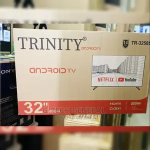 TRINITY 32" Frameless Smart Android TV Netflix Youtube