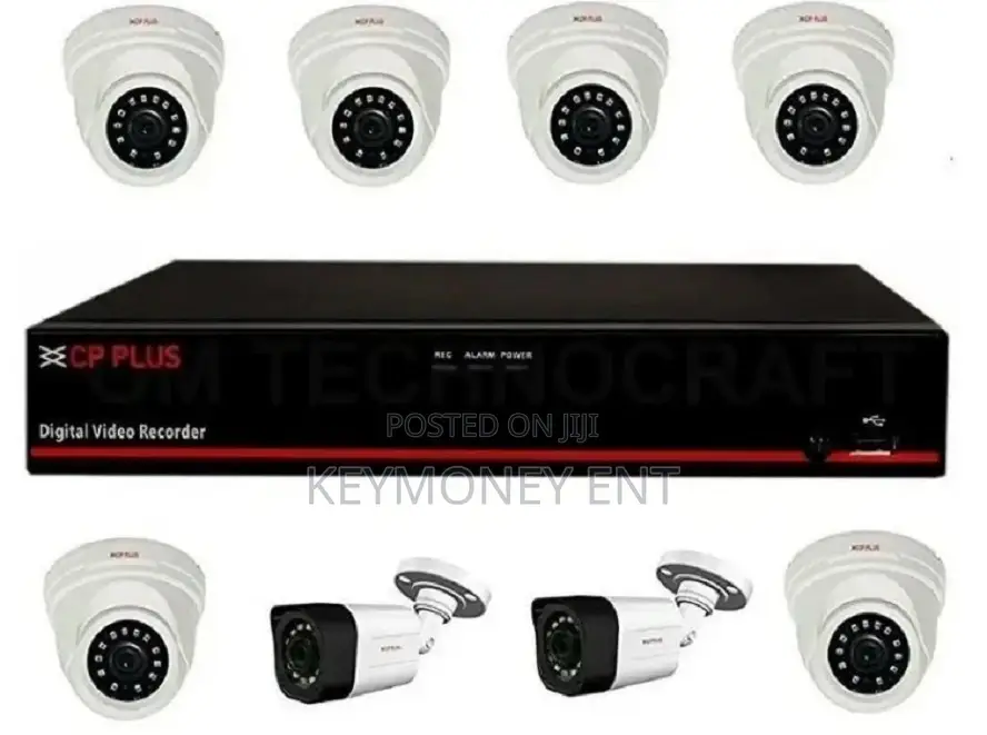 8 Eight Channel HD CCTV Camera Kit Supply