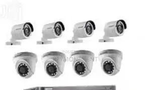 Best Camera 8 Hikvision CCTV Cameras Complete System Setup
