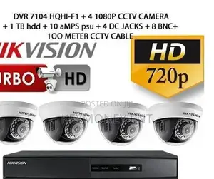 4 Channel CCTV Cameras