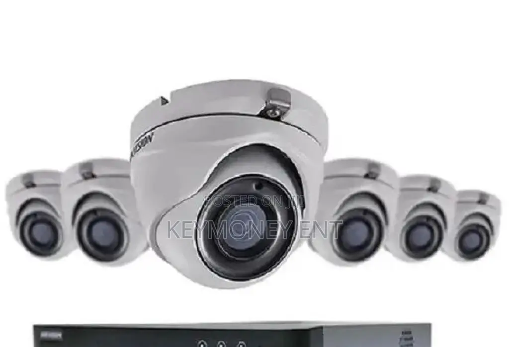 Six 6 CCTV SURVAILLANCE Camera Channel