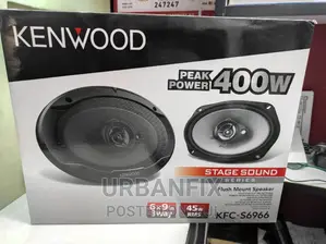 Kenwood 6 by 9 Inches 400 Watts Midrange Speakers