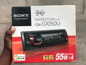 Sony Car Radio With Bluetooth, CD, AUX, USB