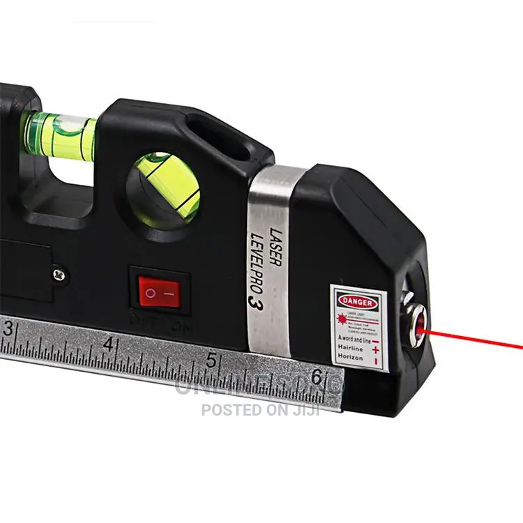 Multipurpose Spirit Laser Level With Tape Measure