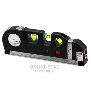 Multipurpose Spirit Laser Level With Tape Measure