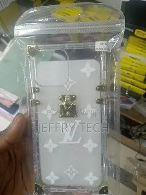 LV Phone Case Soft TPU Clear Cover for iPhone 13 Pro Max