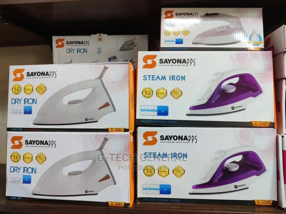 Sayona Brand New Dry Iron Box