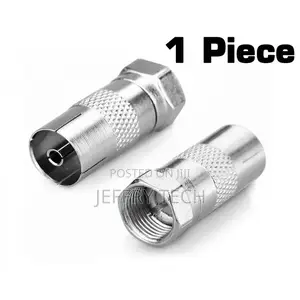 TV Antenna Coaxial Cable Adapter - F-Type to PAL