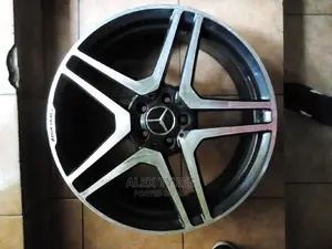 Size 20 Inches Mercedes Benz Black and Sliver Sport Rims Set