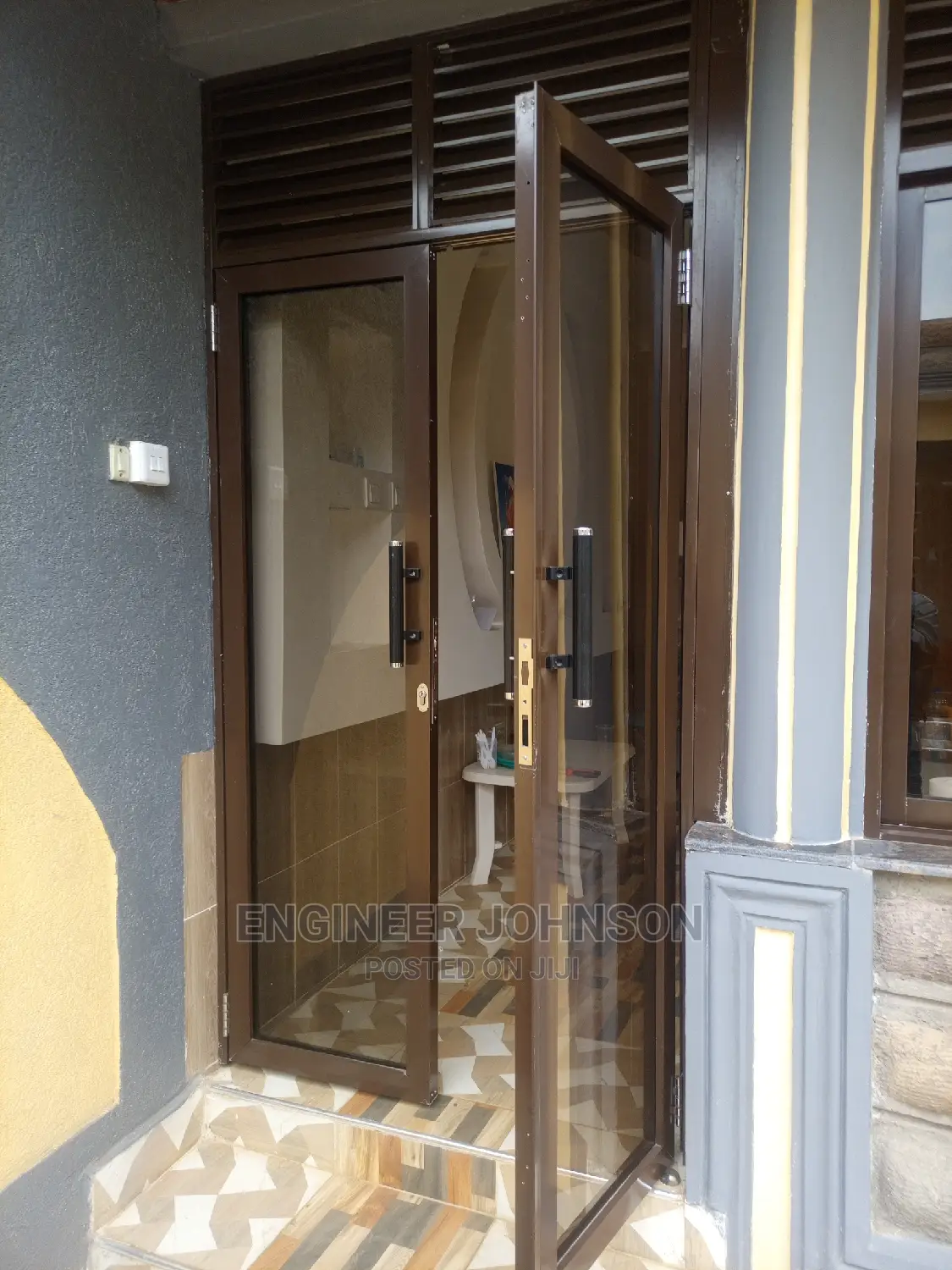 Aluminium Flash Doors