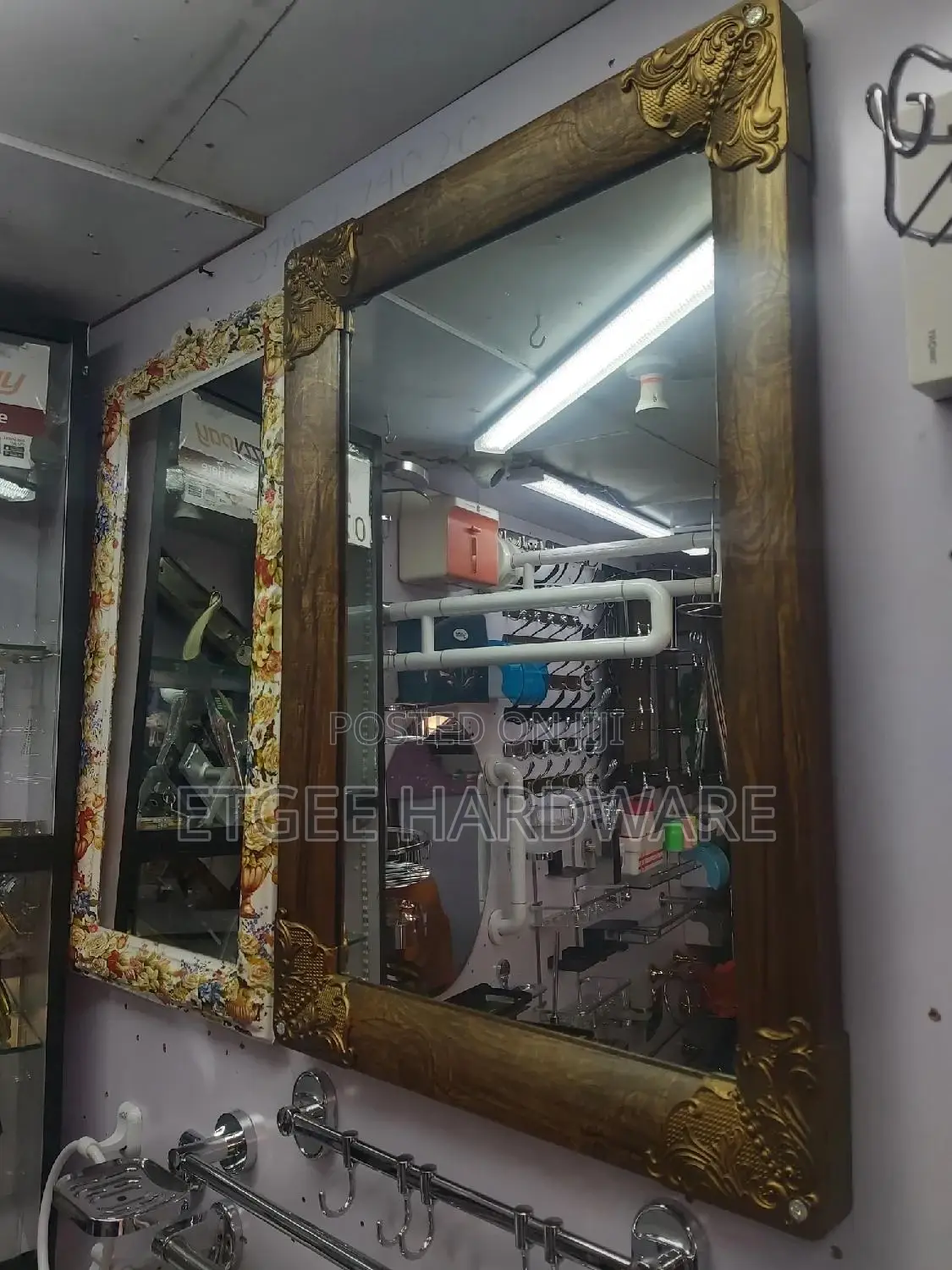 Mirror -Wood