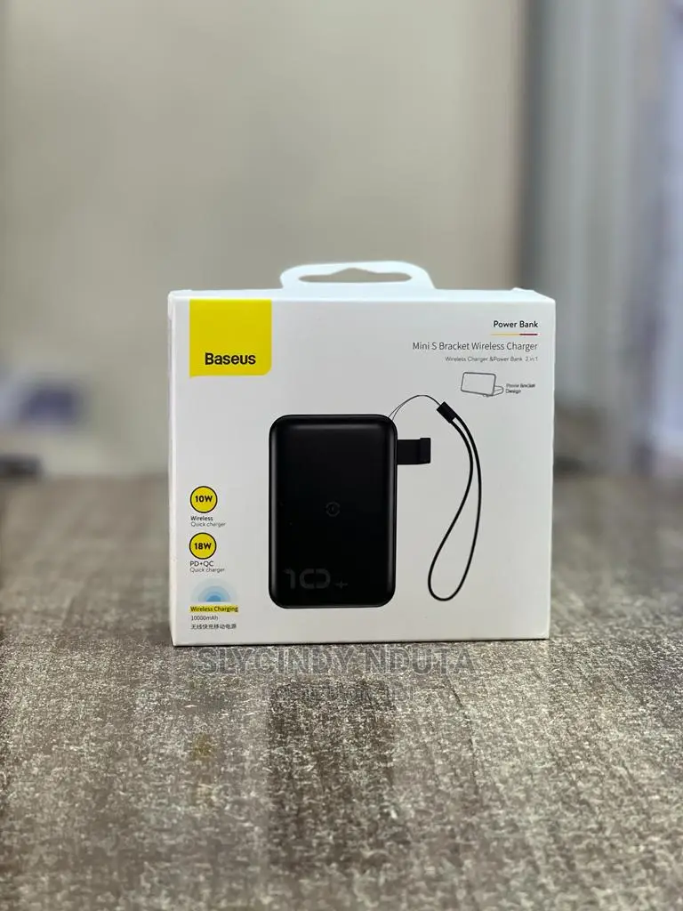 Baseus Power Bank Mini S Bracket Wireless Charge