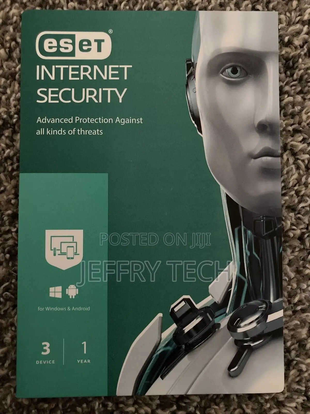 Eset Internet Security, 03 User, 01 Year