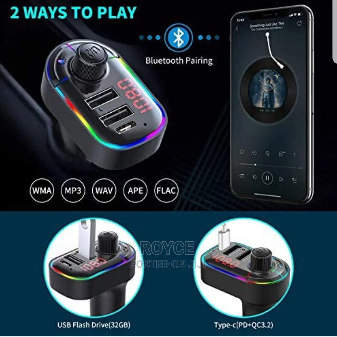 Car FM Bluetooth Transmitter _Type C