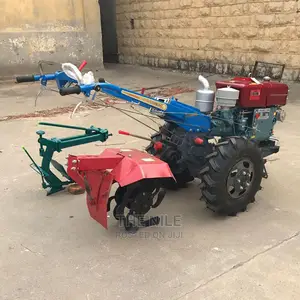 Walk-behind Tractor With Hoe