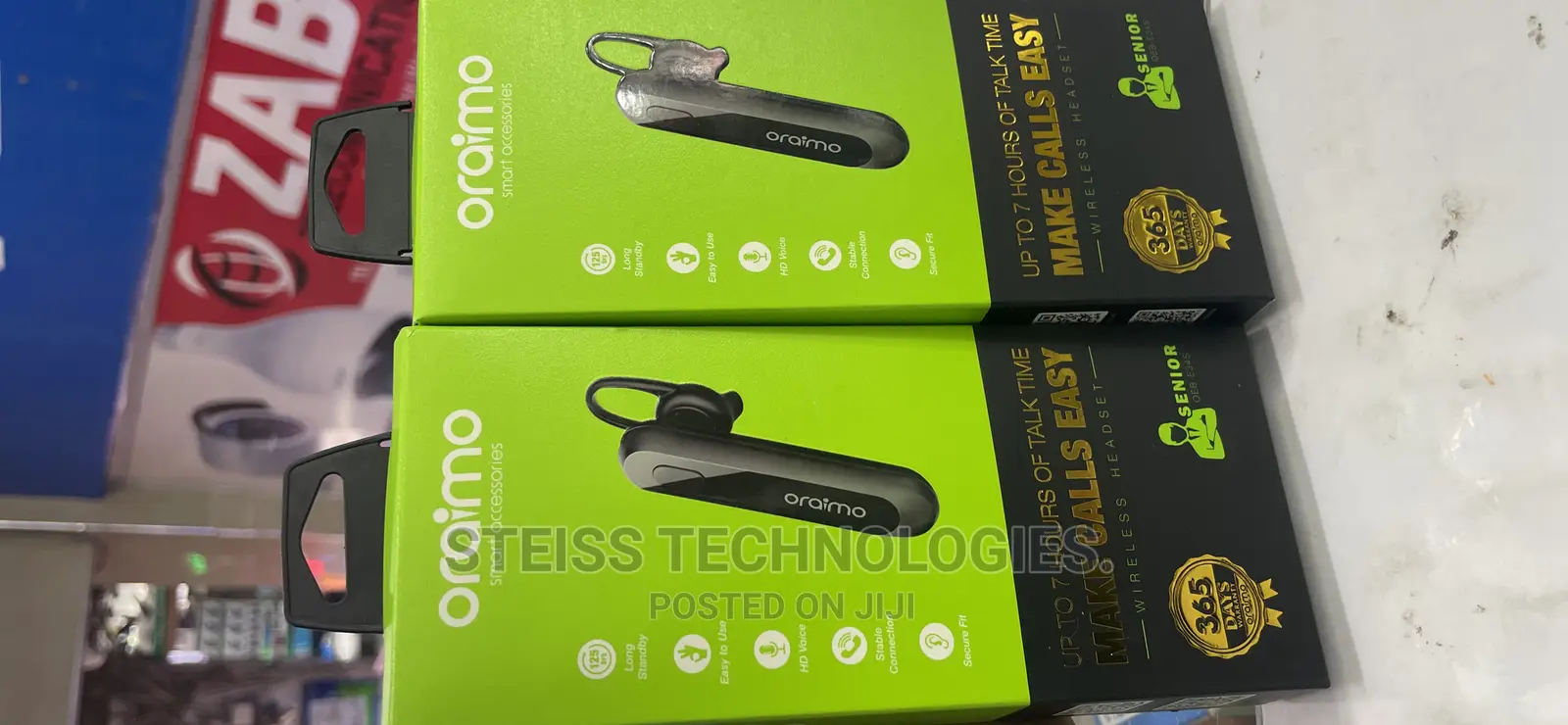 Oraimo Wireless Single Headset