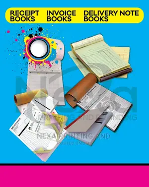 Receipt Books, Invoices, Delivery Notes Books, Quotations