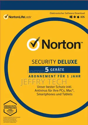 NORTON Security Deluxe 2022 5devices 5pc/Mac/Android 2023