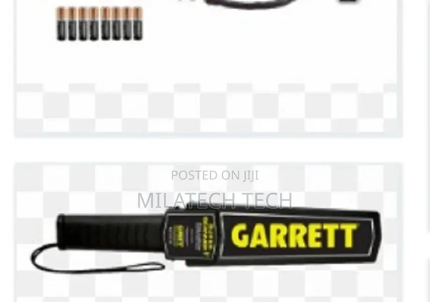 Garret Scanner With Batteries New