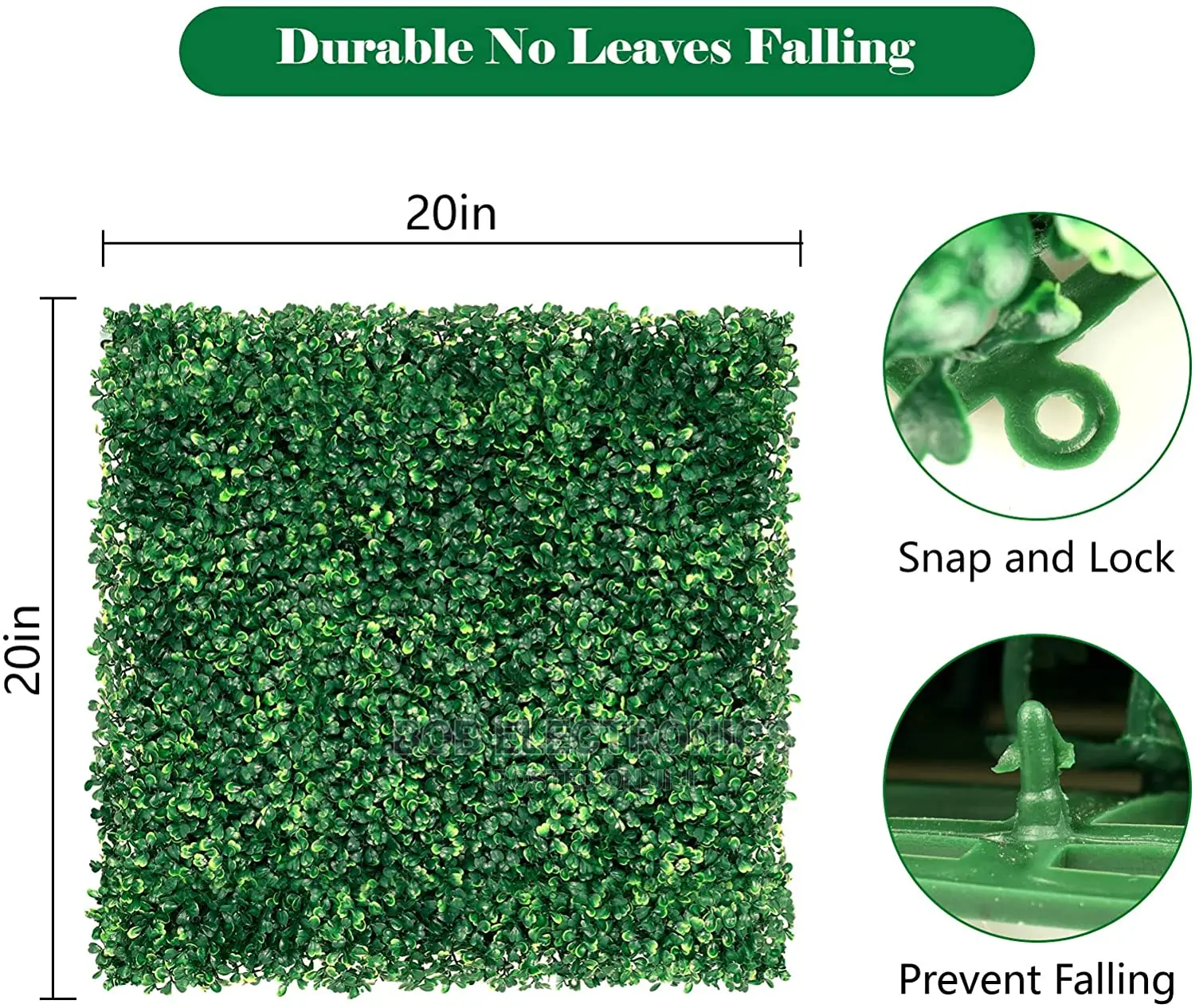 Artificial Green Lawn Wall Panels