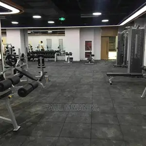 Rubber Gym Flooring Mat.