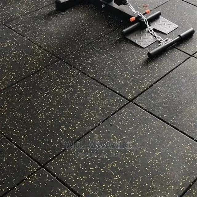 Rubber Gym Flooring Mat.
