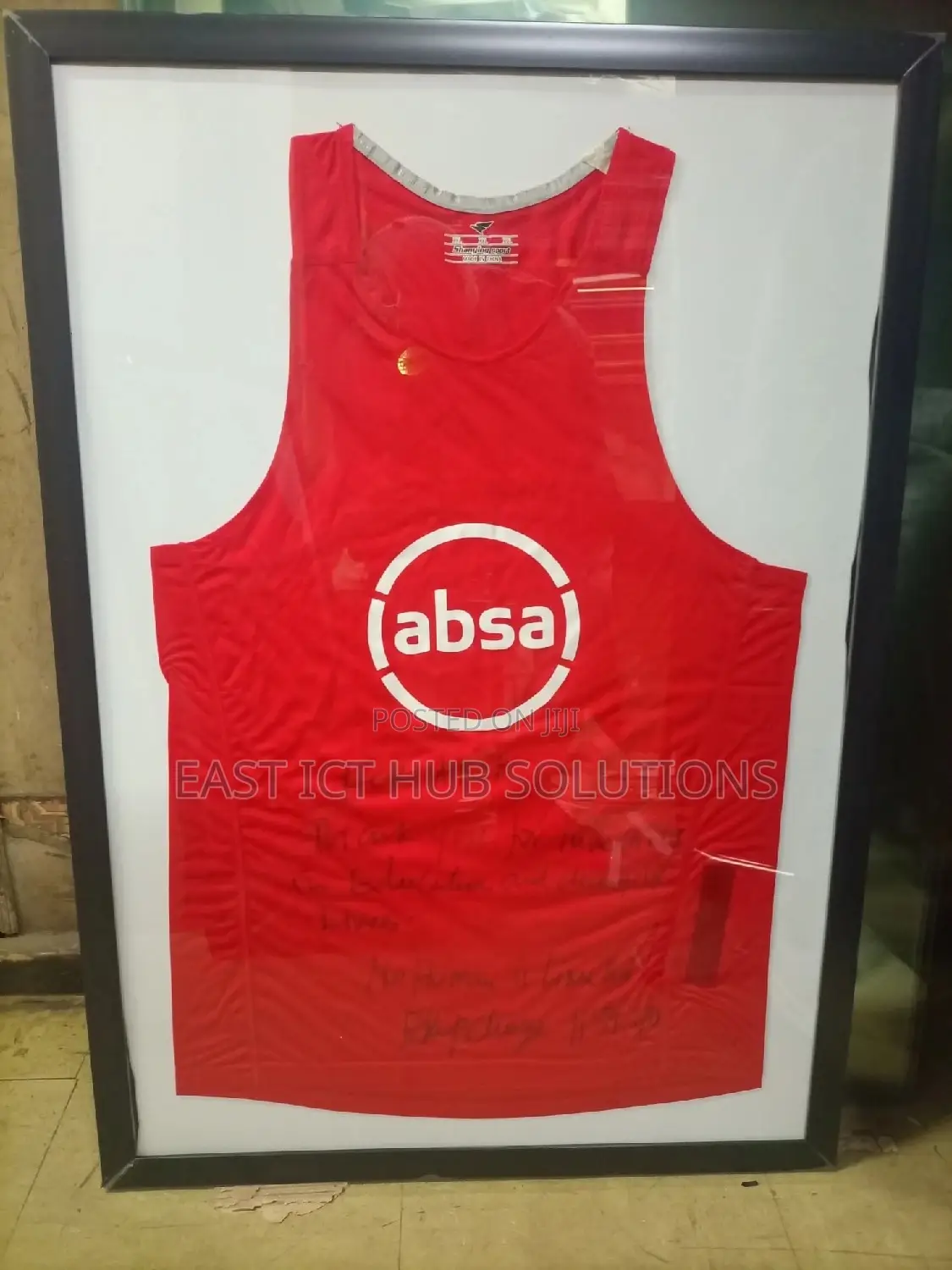 Professional Sports Jersey Framing and Custom Framing