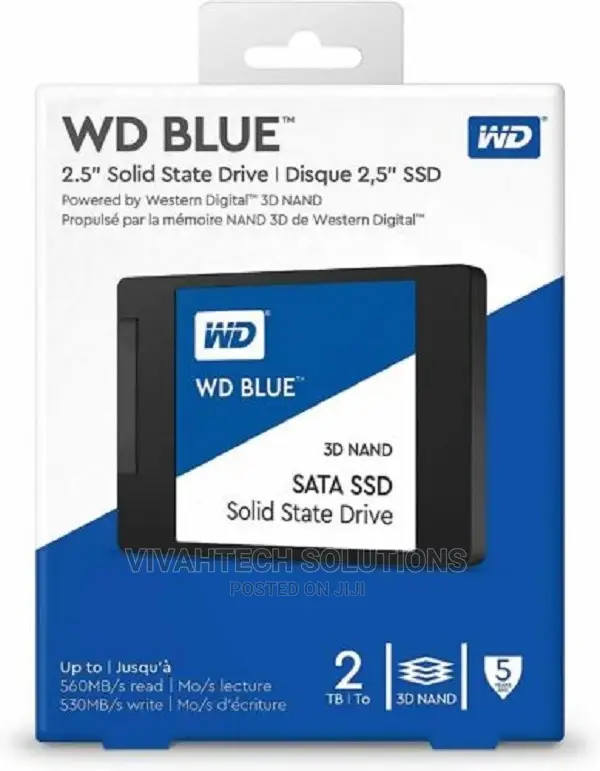WD Blue 2.5" Sata Internal Ssd 2tb