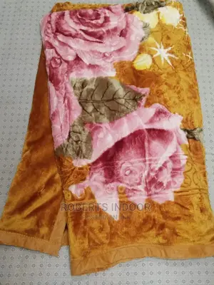 Orange Elegant Woolen Blanket