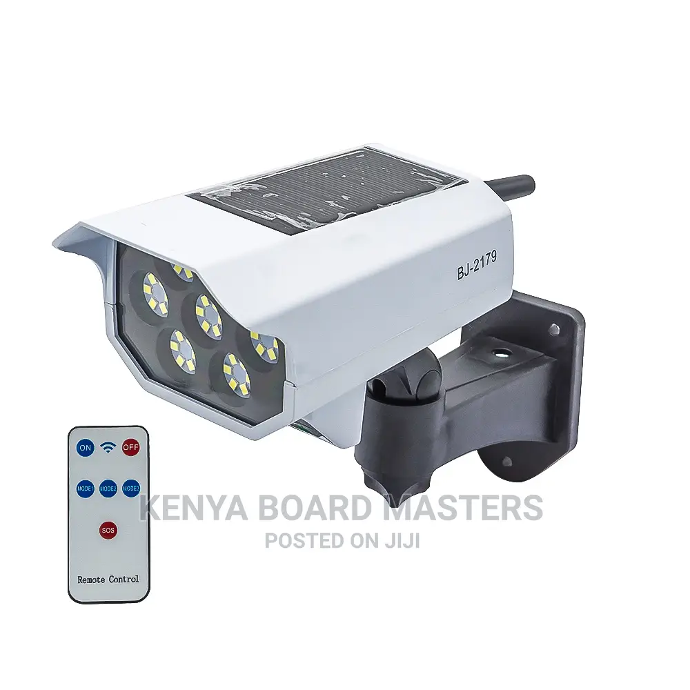 Solar Motion Sensors for Security