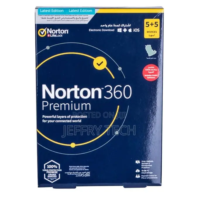 Norton 360 10 Users Premium