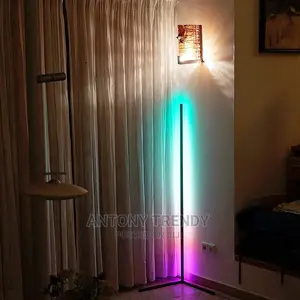 RGB LED Floor Lamp Bedroom Bedside Decoration Wall