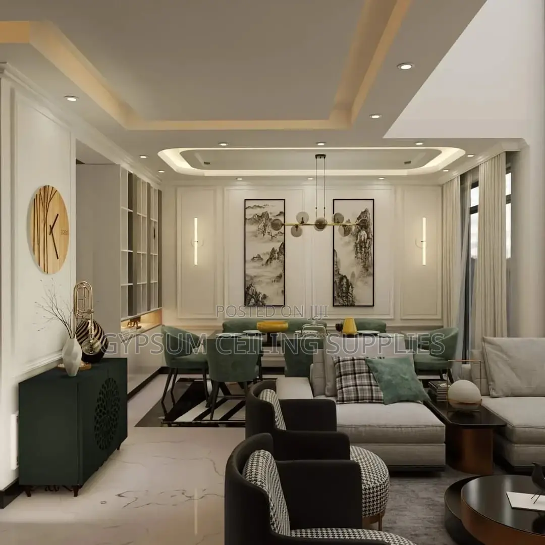 Gypsum Ceiling Design Labor and Materials Inclusive