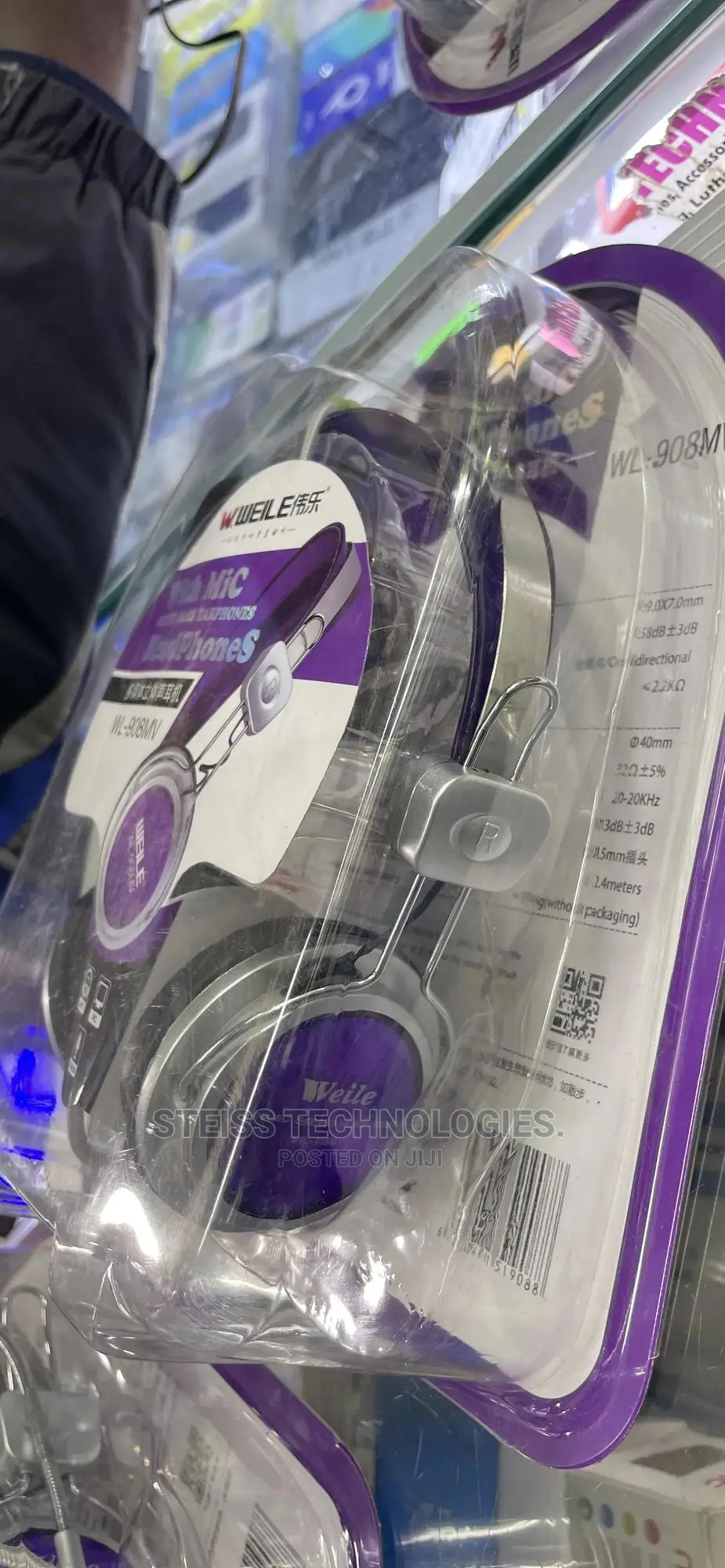 Wired Headphones With Mic