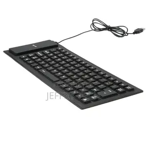 Generic 85 Keys Foldable Flexible Rollup USB Wired Silicone
