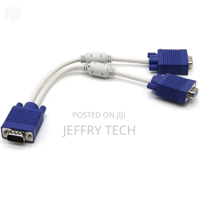 High Resolution VGA Monitor Y Splitter Cable