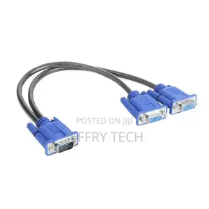 High Resolution VGA Monitor Y Splitter Cable