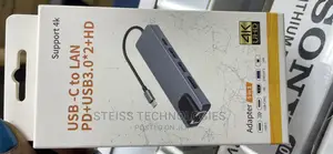 USB C to Lan Pd +Usb3.0*2+Hd