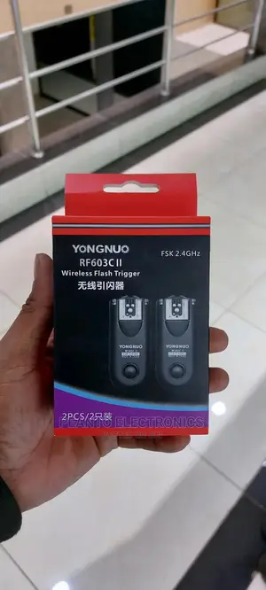 YONGNUO RF-603C-II-C3 Wireless Remote Flash Trigger Kit For