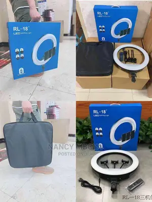 18 Inch Ring Light With 2.1m Stand