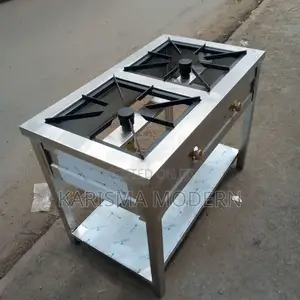 Stainless 2 Burner Gas Cooker
