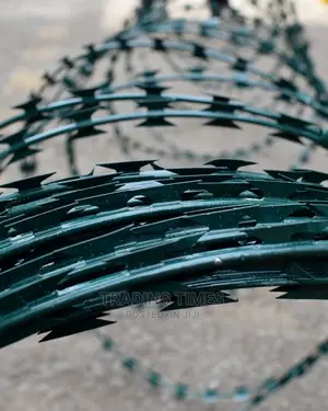 Razor Wire 10m Green in Color