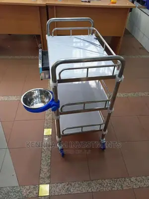3 Shelves Instrument Trolley