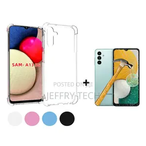 Tpu Gel Silicone Case Anti Shock Samsung Galaxy A13 5g + Tem