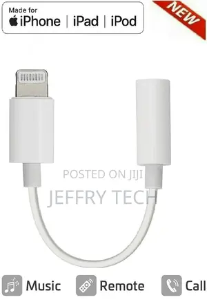 For iPhone Headphone Adapter Jack 8 Pin to 3.5mm Aux Cord Do