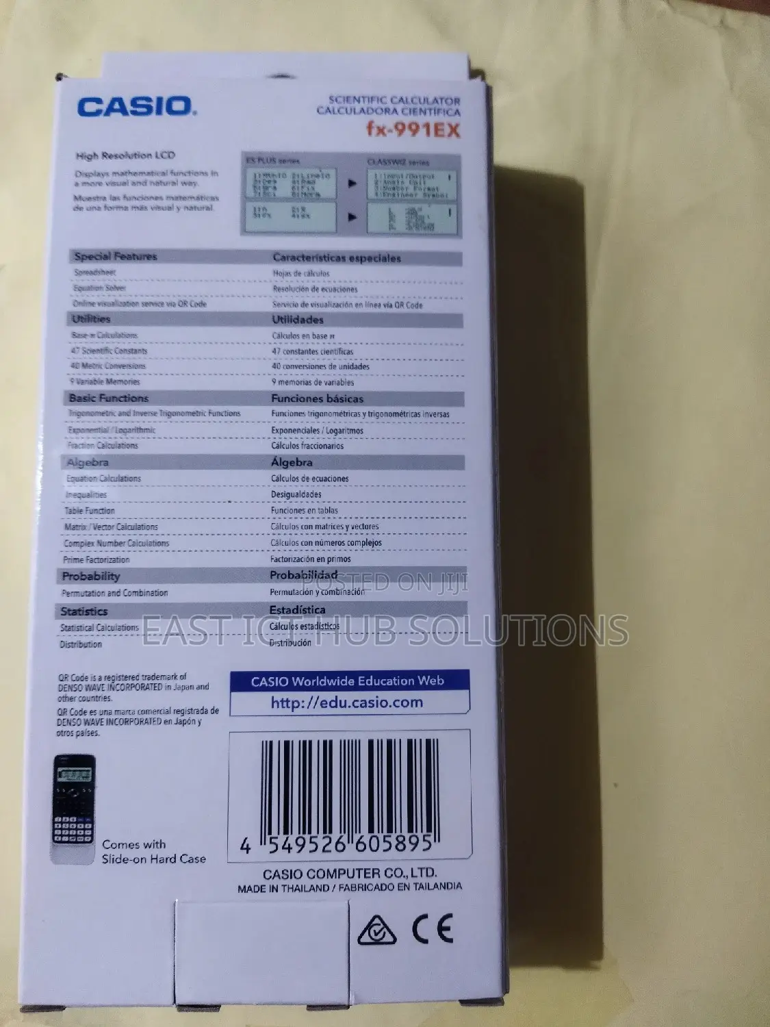 Casio Calculator Fx 991cdw (991ex Replacement)