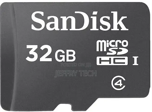 Sandisk 32GB Microsdhc C4 Memory Card