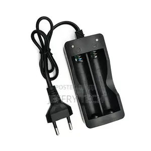 18650 Li-Ion Rechargeable Battery Charger US/EU Plug 2 Slots
