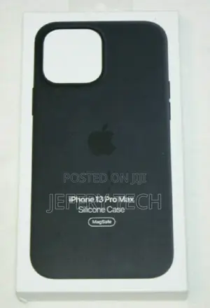 Apple - iPhone 13 Pro Max Silicone Case With Magsafe - Midni