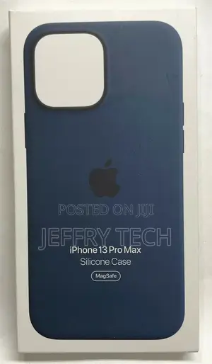 Apple - iPhone 13 Pro Max Silicone Case With Magsafe - Abyss
